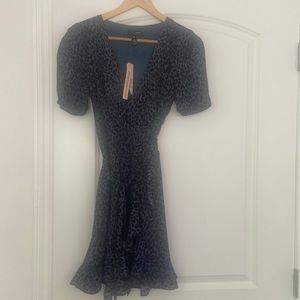 Brand new Aqua wrap dress